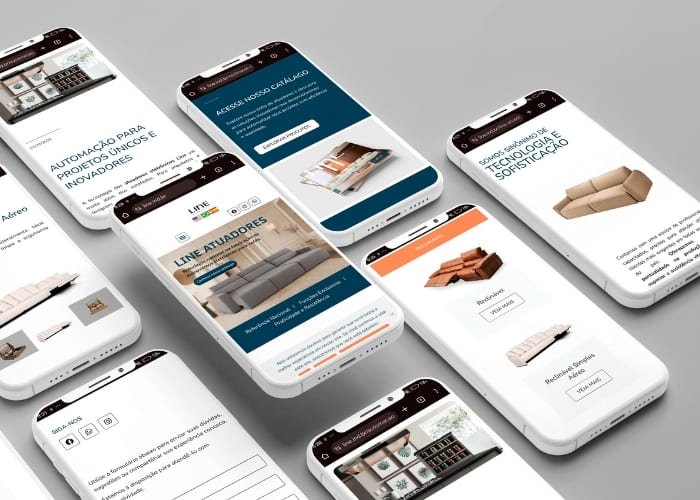 Serviço de criação de sites realizado pela agência tella comunicação